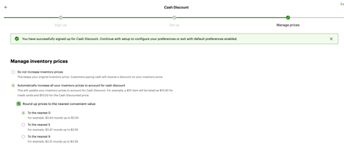Auto Increase Prices